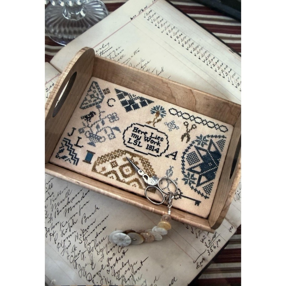 QUAKER WORK TRAY Cross Stitch Pattern By Chessie & Me